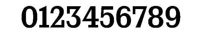NaNRageSlabCnd SemiBd Font OTHER CHARS