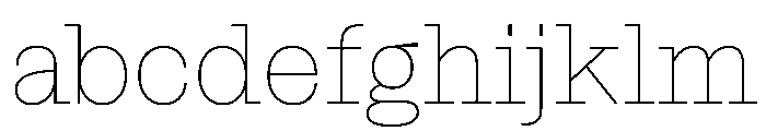 NaNRageSlabNr Thin FONT
