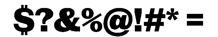 NaNRageSlabStd ExtraBd Font OTHER CHARS