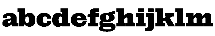 NaNRageSlabStd ExtraBd FONT