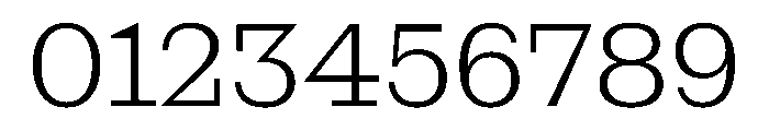 NaNRageSlabStd Lt Font OTHER CHARS