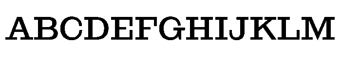 NaNRageSlabStd Med Font UPPERCASE