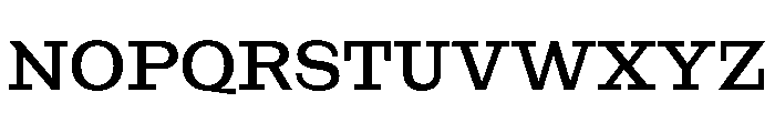 NaNRageSlabStd Med Font UPPERCASE