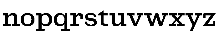 NaNRageSlabStd Med Font LOWERCASE
