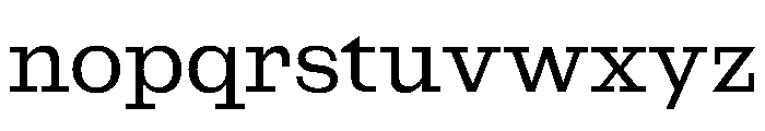 NaNRageSlabStd Reg Font LOWERCASE