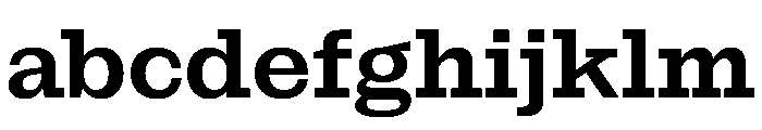 NaNRageSlabStd SemiBd FONT