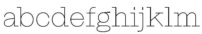 NaNRageSlabStd Thin FONT