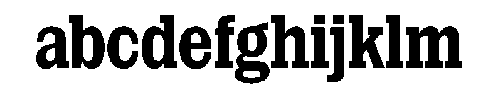 NaNRageSlabXCnd Bd FONT