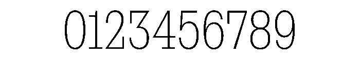 NaNRageSlabXCnd ExtraLt Font OTHER CHARS