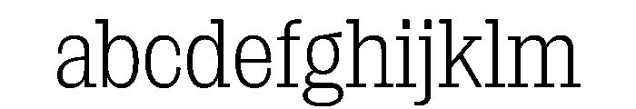 NaNRageSlabXCnd Lt FONT