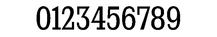NaNRageSlabXCnd Med Font OTHER CHARS