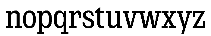 NaNRageSlabXCnd Med Font LOWERCASE