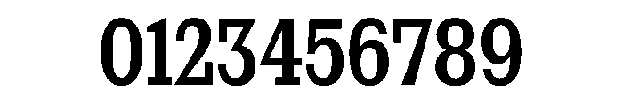 NaNRageSlabXCnd SemiBd Font OTHER CHARS