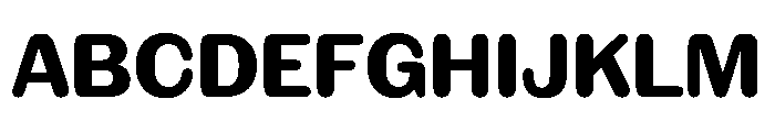 NaNRageSoftNr Bd Font UPPERCASE