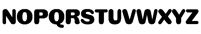 NaNRageSoftNr ExtraBd Font UPPERCASE