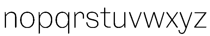 NaNRageSoftNr ExtraLt Font LOWERCASE