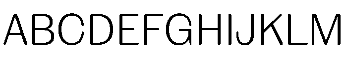 NaNRageSoftNr Lt Font UPPERCASE