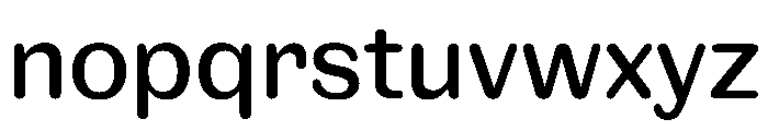 NaNRageSoftNr Med Font LOWERCASE