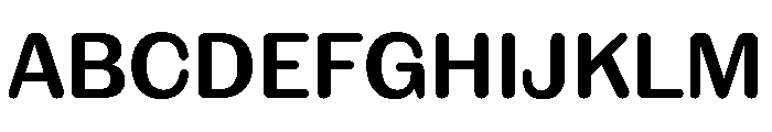 NaNRageSoftNr SemiBd Font UPPERCASE