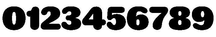 NaNRageSoftStd Blk Font OTHER CHARS