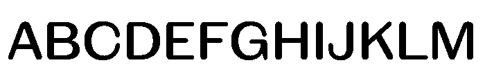 NaNRageSoftStd Med Font UPPERCASE