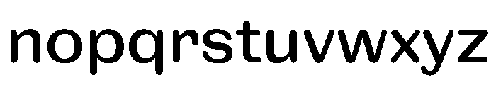 NaNRageSoftStd Med Font LOWERCASE