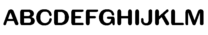 NaNRageSoftStd SemiBd Font UPPERCASE
