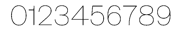 NaNRageSoftStd Thin Font OTHER CHARS