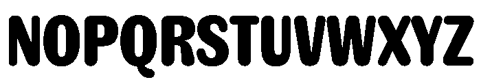 NaNRageSoftXCnd ExtraBd Font UPPERCASE
