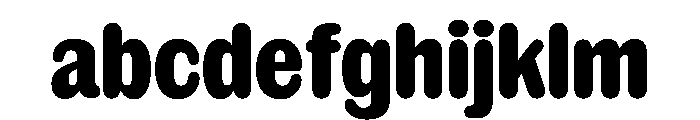 NaNRageSoftXCnd ExtraBd FONT