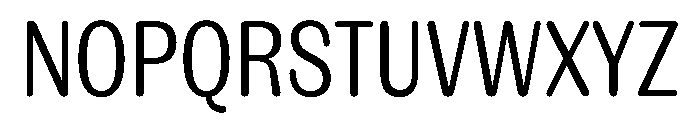 NaNRageSoftXCnd Reg Font UPPERCASE