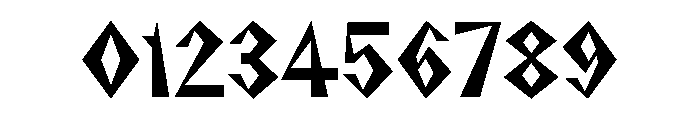 NaNRageZippCnd Bd Font OTHER CHARS