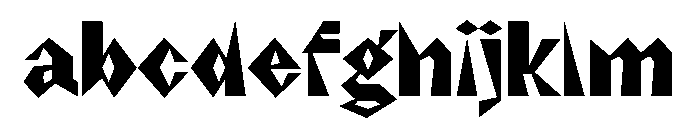 NaNRageZippCnd ExtraBd FONT
