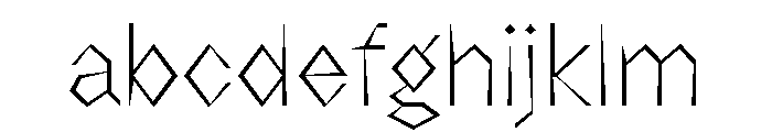 NaNRageZippCnd ExtraLt FONT