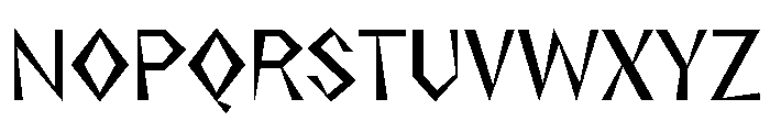 NaNRageZippCnd Med Font UPPERCASE