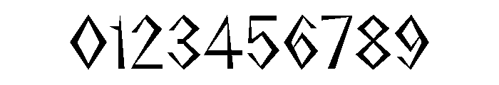 NaNRageZippCnd Reg Font OTHER CHARS