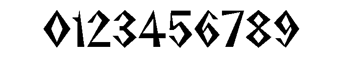 NaNRageZippCnd SemiBd Font OTHER CHARS