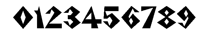 NaNRageZippNr ExtraBd Font OTHER CHARS
