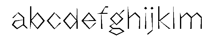 NaNRageZippNr ExtraLt FONT