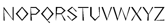 NaNRageZippNr Lt Font UPPERCASE