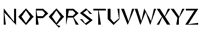NaNRageZippNr Med Font UPPERCASE