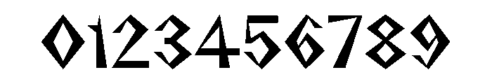 NaNRageZippNr SemiBd Font OTHER CHARS