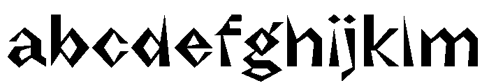 NaNRageZippNr SemiBd FONT