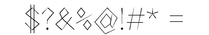NaNRageZippNr Thin Font OTHER CHARS