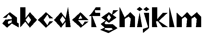 NaNRageZippStd Bd FONT