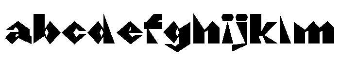 NaNRageZippStd Blk FONT