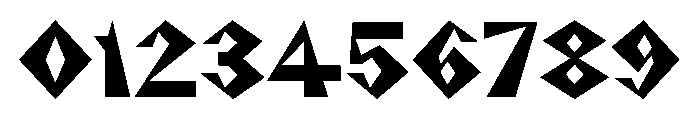 NaNRageZippStd ExtraBd Font OTHER CHARS