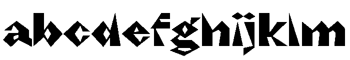 NaNRageZippStd ExtraBd FONT
