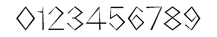 NaNRageZippStd ExtraLt Font OTHER CHARS