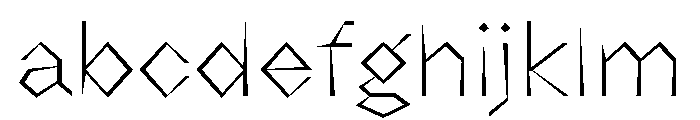 NaNRageZippStd ExtraLt FONT